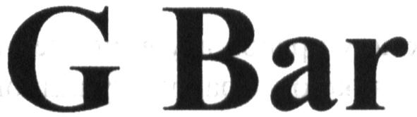 g bar