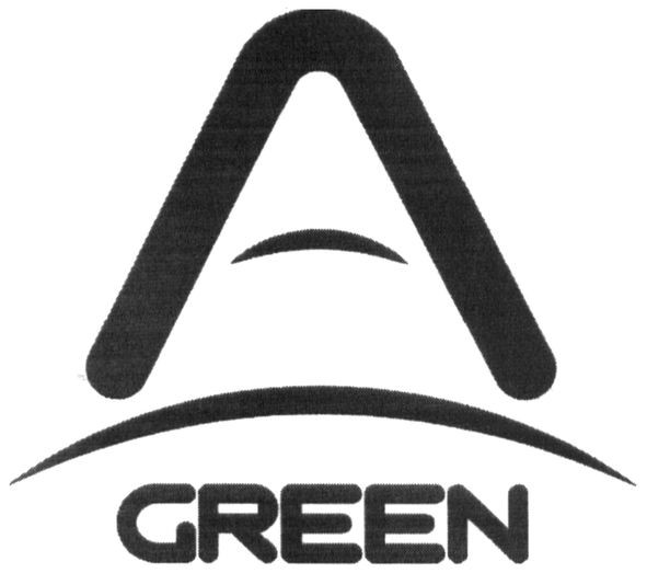 a green