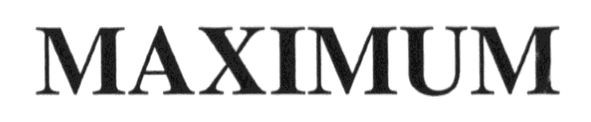 maximum