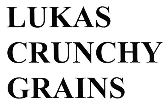 lukas crunchy grains