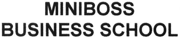 miniboss business school