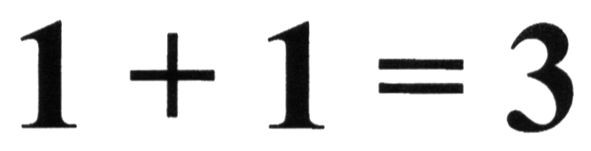 1+1=3