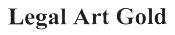 legal art gold