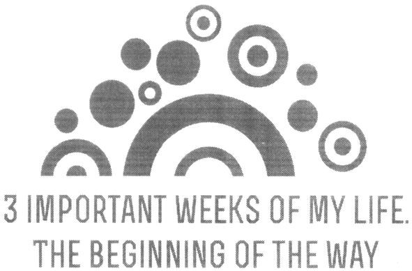 3 important weeks of my life