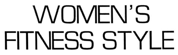 women`s fitness style