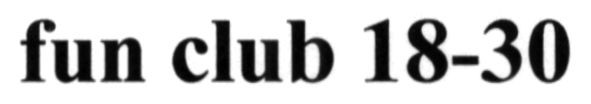 fun club 18-30