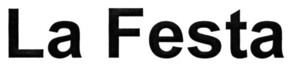 la festa
