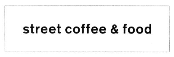 street coffee & food
