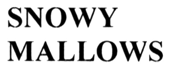 snowy mallows