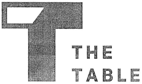 the table
