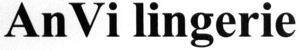 anvi lingerie