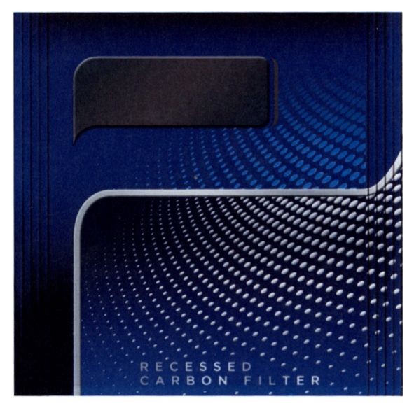 recessed carbon filter