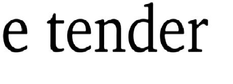 e tender