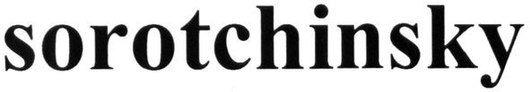 sorotchinsky