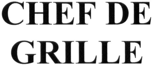 chef de grille