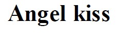angel kiss
