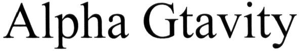 alpha gtavity