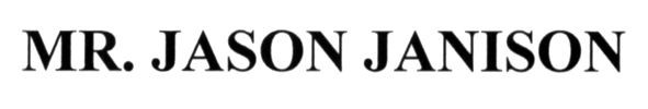 mr.jason janison