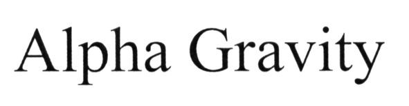 alpha gravity