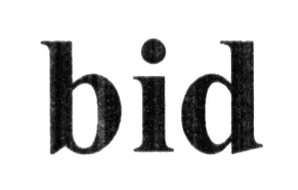 bid