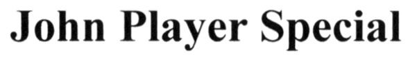 john player special