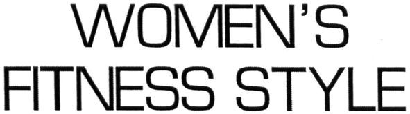women`s fitness style