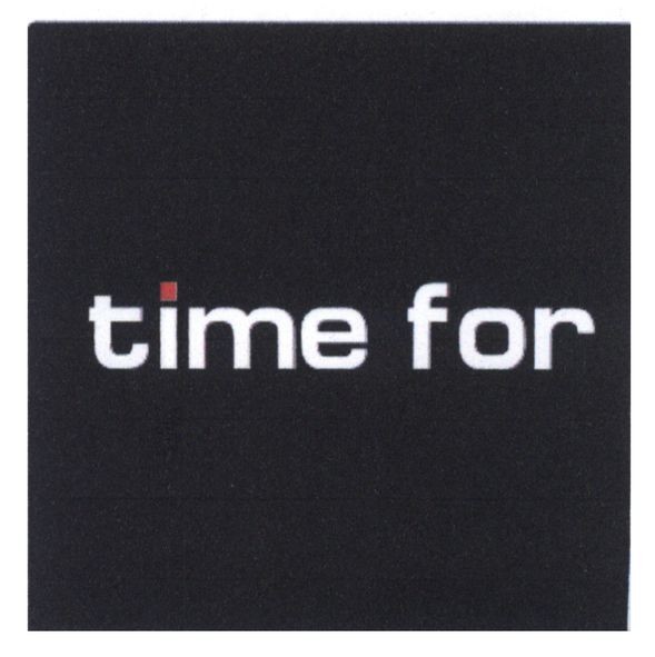 time for