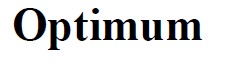 optimum