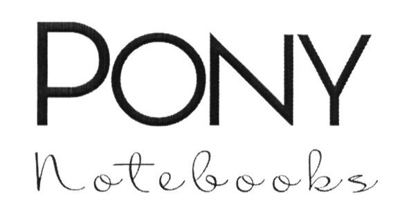 pony notebooks