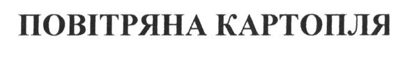 повітряна картопля