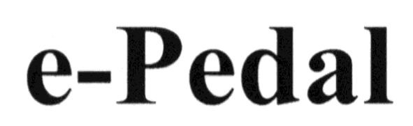 e-pedal