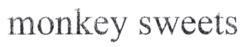 monkey sweets