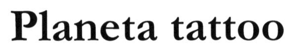 planeta tattoo