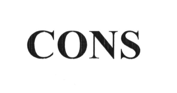 cons
