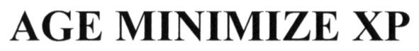 age minimize xp