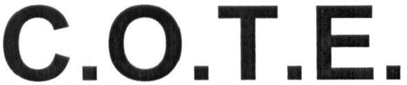 c.o.t.e.