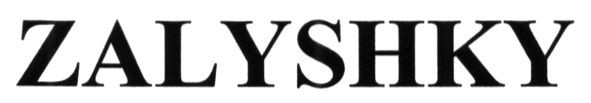 zalyshky