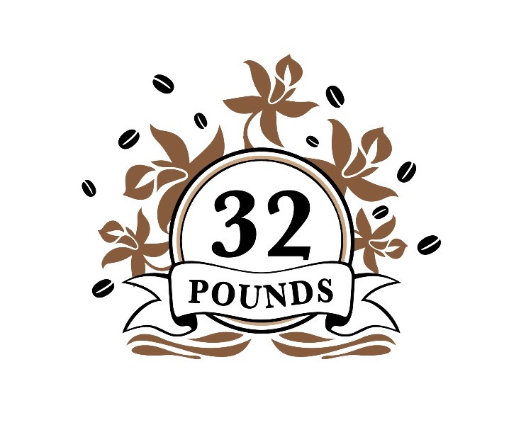 32 pounds