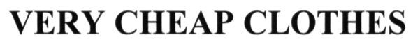 very cheap clothes