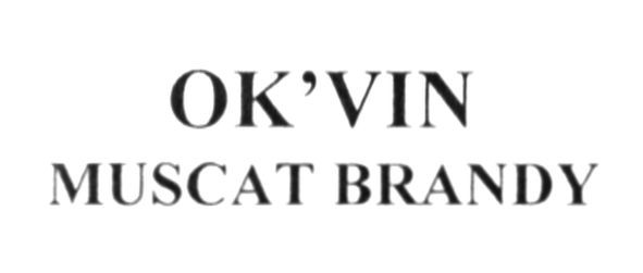 ok`vin muscat brandy