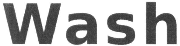 wash