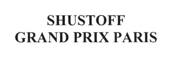 shustoff grand prix paris