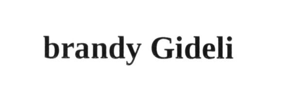 brandy gideli