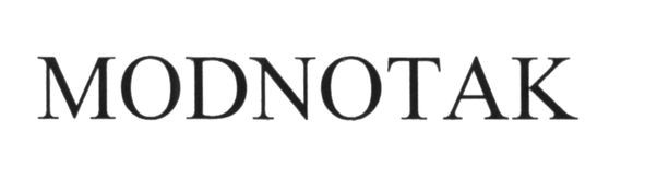 modnotak