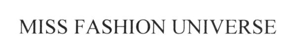 miss fashion universe