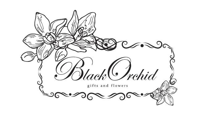 black orchid gifts and flowers