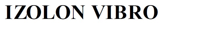 izolon vibro