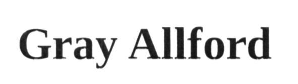 gray allford