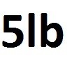 5lb