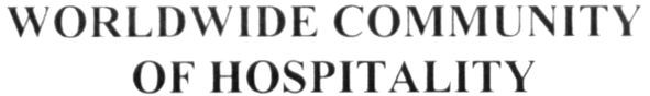worldwide community of hospitality